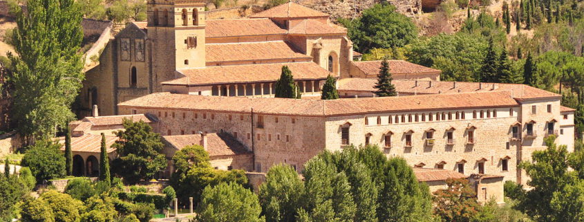 Imagen exterior del Monasterio de Santa María del Parral, en Segovia.
