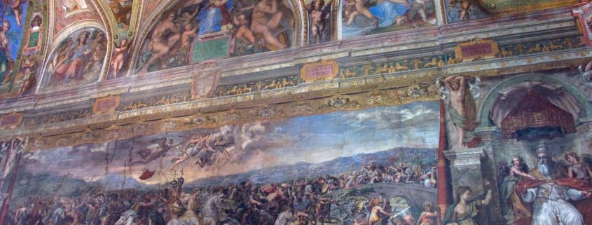 La “Sala de Constantino” de los Museos Vaticanos.