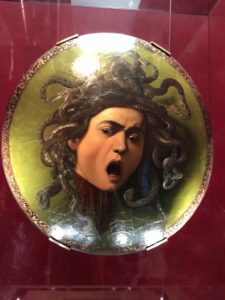 “La cabeza de Medusa”, de Caravaggio.